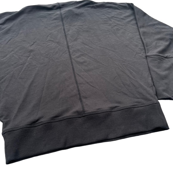 Stella & Dot Womens Large Black Gold Snap Boatneck Dolman Sleeve Jersey Knit Top - Picture 13 of 15